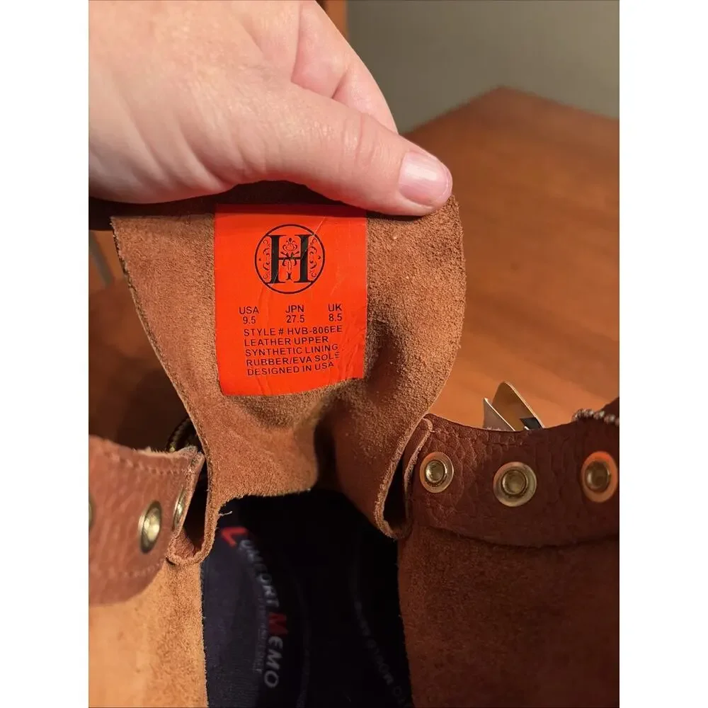Handpoint Classic SureTrack Soft Toe Men's Work Boots (model HVB-806EE) 9.5